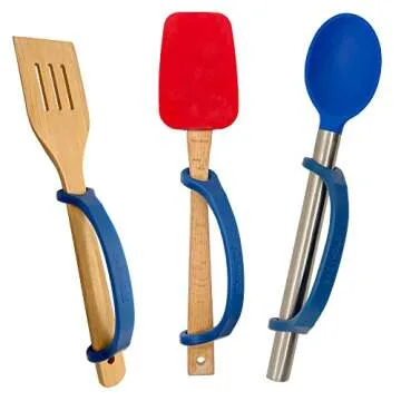 EazyHold Navy Silicone Cuff for Easy Grip and Comfort