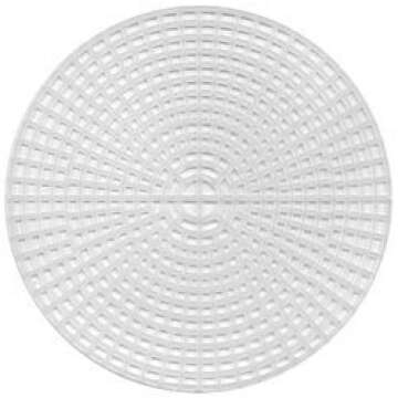 Darice 337816 Plastic Canvas, Circle, 5.75-Inch, Clear (12-Pack)