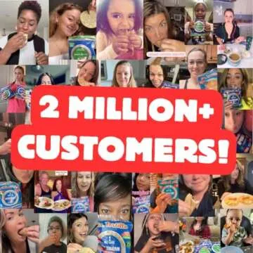 Mr. Tortilla Low Carb Tortilla Wraps - Keto Tortillas with Avocado Oil - Street Taco Size - 1 Net Carb per Serving - Low Calorie Keto Wraps - Low Carb Tortillas - (Multigrain, 96 Count)