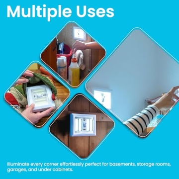 AlltroLite LED Closet Light | 400 Lumen Battery Powered