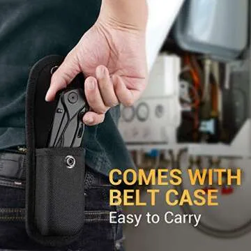 Christmas Stocking Stuffers for Men Dad Adults Gifts 16 In 1 Pocket Multitool Knife Plier Camping Accessories Multi Tool Gadgets Birthday Him Boyfriend Husband Women Who Have Everthing Wants Nothing