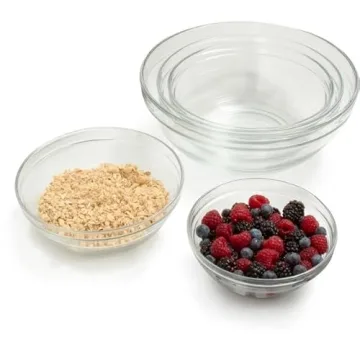 Duralex Lys 6 qt Stackable Bowl for Durable Kitchen Use