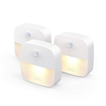 eufy by Anker Stick-On Night Light - 3-Pack, Motion Sensor LED for Safe Night Navigation