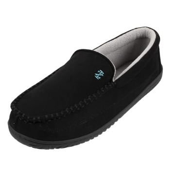 IZOD Classic Two-Tone Moccasin Slipper for Men