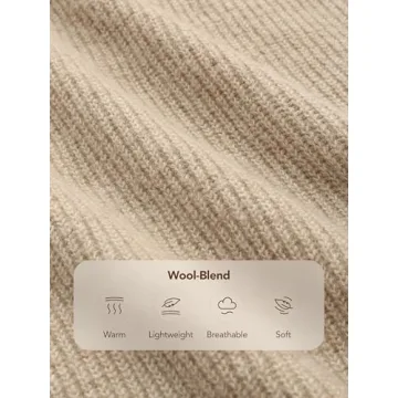 CIDER Trendy Quarter Zip Pullover Sweater for Women