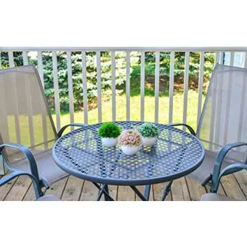 ELYSIANZE Mini Artificial Plants | Modern Farmhouse Plants Home Decor | Small Fake Plants | Office/Kitchen/Bathroom/Bedroom/Mantle/Shelf/Living Room/ (Pink, Green & White)