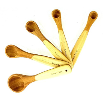 Bamboo Measuring Spoons Set for Every Kitchen