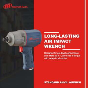 Ingersoll Rand 2235QTiMAX 1/2-Inch-Drive Air Impact Wrench with Quiet Technology