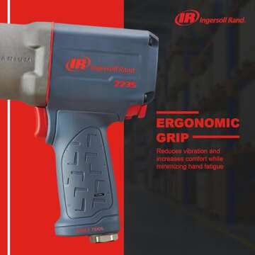 Ingersoll Rand 2235QTiMAX 1/2-Inch-Drive Air Impact Wrench with Quiet Technology