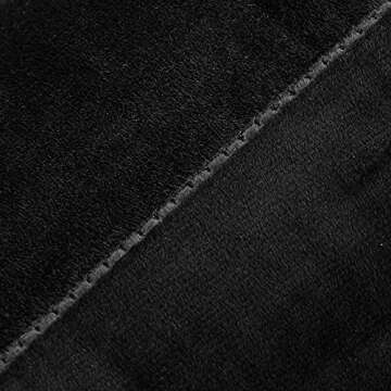 NiNi ALL Decorative Throw Pillow Covers Pack of 2 Velvet Throw Pillow Cases for Couch Pillows Cover Bedroom Living Room Outdoor, Pillow Covers 20x20 Inch Black