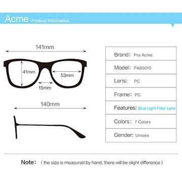 Stylish Pro Acme Blue Light Glasses for All Users
