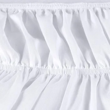Utopia Bedding Full Elastic Bed Ruffle with Easy Wrap Design