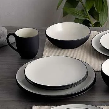 Noritake Colorwave Graphite 4-Piece Place Setting