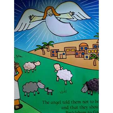 Interactive Touchy-feely Nativity Book for Toddlers