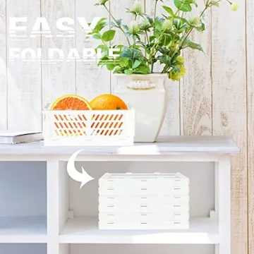 Tixill Mini Foldable Baskets for Stylish Organization