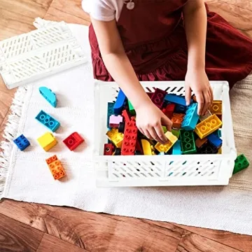 Tixill Mini Foldable Baskets for Stylish Organization