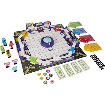 Hasbro Gaming Mall Madness, Talking Electronic Shopping Spree Board Game for Kids Ages 9 and Up, for...