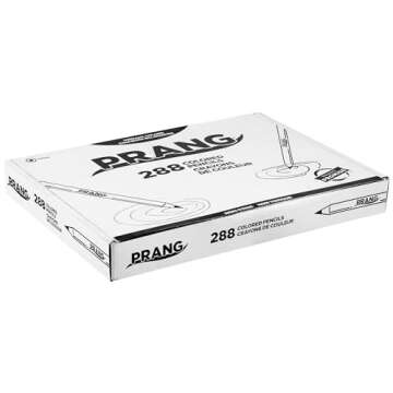 Prang Colored Pencils Classroom Pack 288 Count Assorted Colors