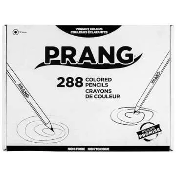 Prang Colored Pencils Classroom Pack 288 Count Assorted Colors