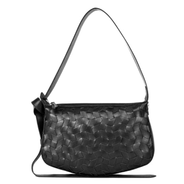 PS Petite Simone Trendy PU Leather Crossbody Bag - Adjustable Strap