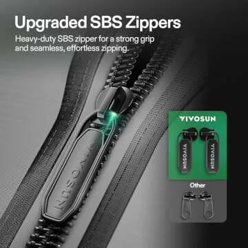 VIVOSUN G448 48"x48"x80" Grow Tent, 4x4 FT Advanced Gray Grow Tent with 22mm Thickened Poles, Observation Window and Floor Tray for Hydroponic Plants for VS4000/VSF4300