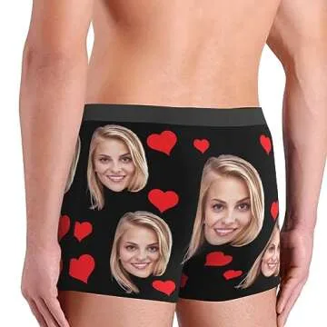 Funny Personalized Face Boxers for Men