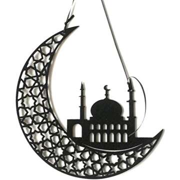 Taotenish Ramadan Kareem Hanging Drop Felt Hanging Decor for Ramadan Eid Party Decorations | Islamic Muslim Party Decorations