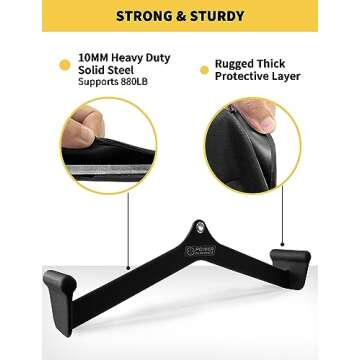 POWER GUIDANCE LAT Pulldown Attachment for Back Training