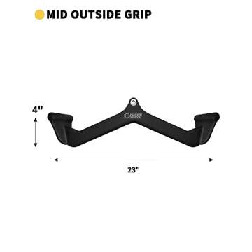 POWER GUIDANCE LAT Pulldown Attachment for Back Training