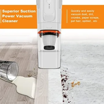 Wapasoo Handheld Vacuum Cleaner - Lightweight Cordless Cleaner