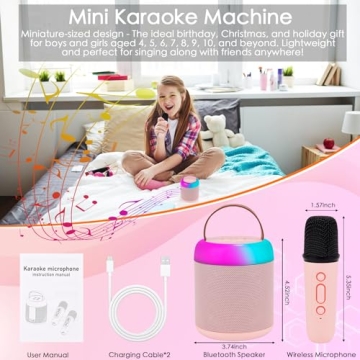 Exciting Kids Karaoke Machine with Voice Changer