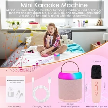 Exciting Kids Karaoke Machine with Voice Changer