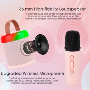 Exciting Kids Karaoke Machine with Voice Changer