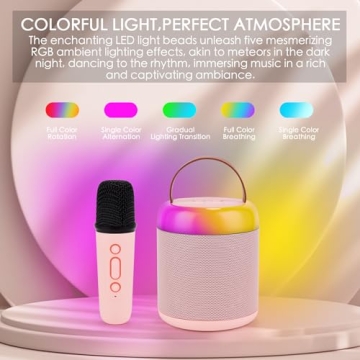 Exciting Kids Karaoke Machine with Voice Changer