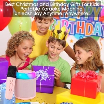 Exciting Kids Karaoke Machine with Voice Changer