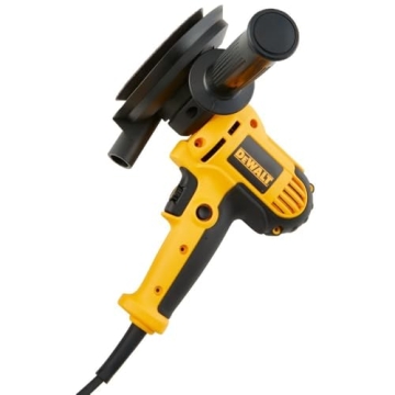 DEWALT Rotary Sander with Variable Speed and Dust Shroud