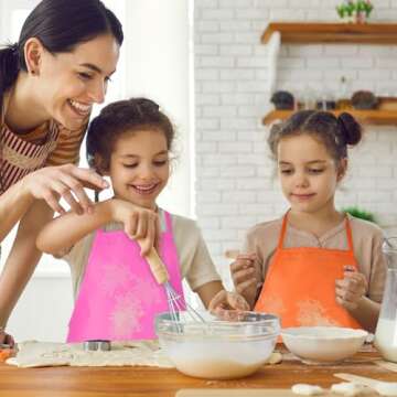 BOUBONI Kids Painting Aprons in 12 Vibrant Colors