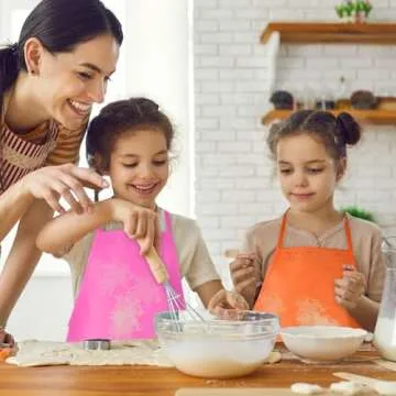 BOUBONI Kids Painting Aprons in 12 Vibrant Colors
