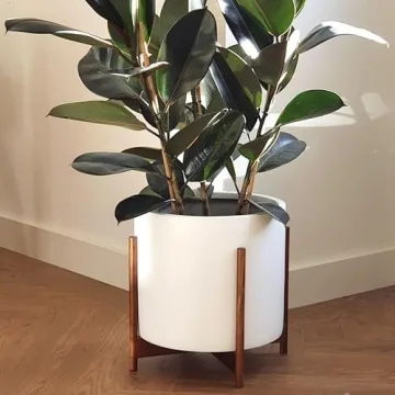 Fox & Fern Mid Century Plant Stand for Indoor Plants