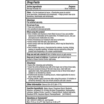 Paula's Choice Acne Treatment with Benzoyl Peroxide 2.25 Fl. Oz.