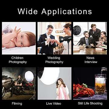 ZOMEI 150W LED Video Light for Professional Photography