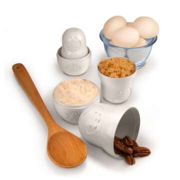 Charming Matryoshka Measuring Cups Set by Fred & Friends