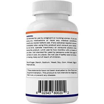 Vitamatic 2 Pack Melatonin 20 mg Fast Dissolve 120 Tablets - Natural Berry Flavor | Vegetarian, Non-GMO, Gluten Free (Total 240 Tablets)