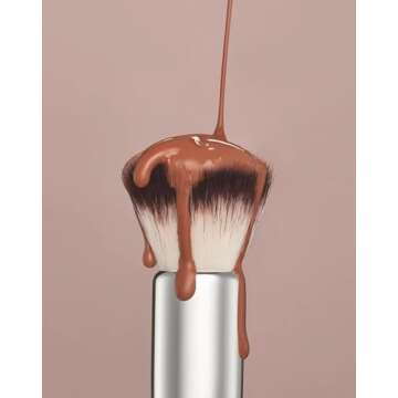 ILIA - Complexion Brush | Non-Toxic, Vegan, Cruelty-Free, Multi-Use Brush With White Wood Handle + S...