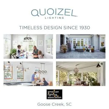 Quoizel Rue De Royal Charleston Outdoor Wall Lantern, 29.5 Inch 4-Light Aged Copper Vintage Wall Sconce, French Country Wall Light, Clear Glass, Outside Lights for Patio, Porch, Garage or Yard