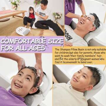 TrObayee Baby Bath Hair Washing Station for Kids