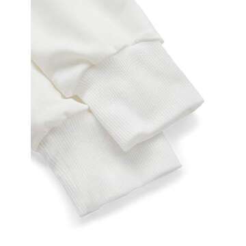 SweatyRocks Women's Crop Top Letter Printed Sweatshirt Hoodie White Small