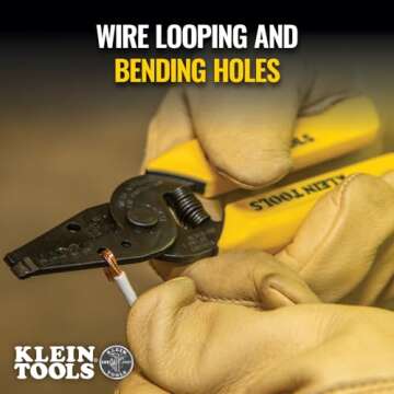 Klein Tools 11045 Wire Stripper/Cutter (10-18 AWG Solid), Made in USA