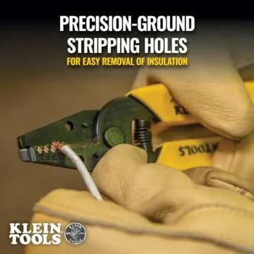 Klein Tools 11045 Wire Stripper/Cutter (10-18 AWG Solid), Made in USA