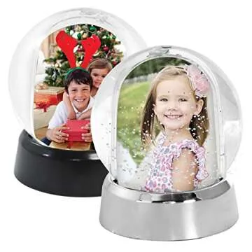 Mini Photo Snow Globe for Cherished Memories
